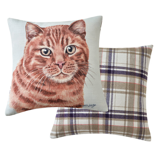 Ginger Cat Cushion