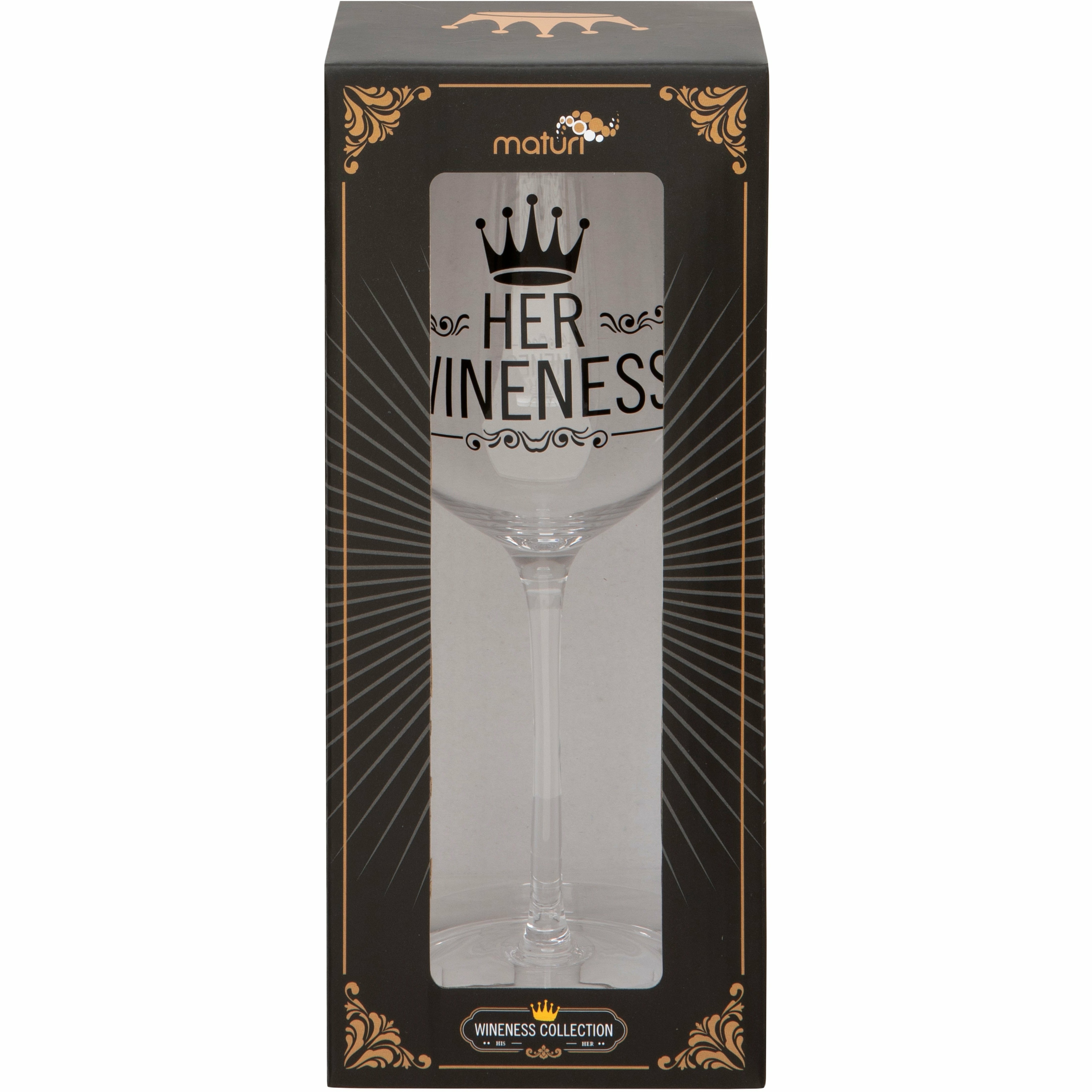 Her Wineness Wine Glass – Wholesale Home And Gift Supplier | Viceni Limited